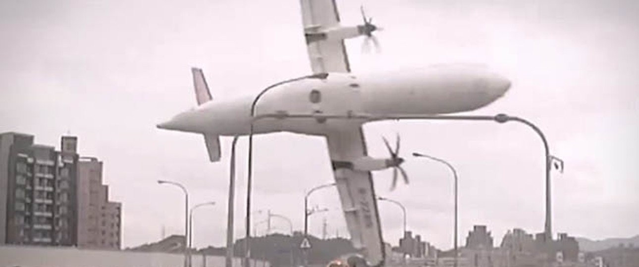 Unglücksflugzeug von Transasia: Das Sicherheitsmanagement der Airline steht in der Kritik.