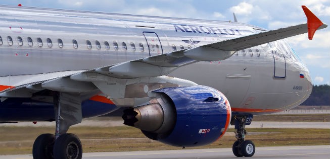Airbus A321 von Aeroflot: Ein solcher Jet musste in Zürich sicherheitshalber landen.