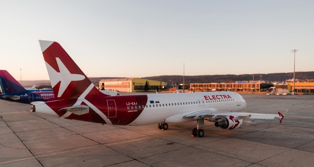 Airbus A320 von Electra Airways: Fliegt nicht mehr für Sun Express.