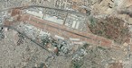 Flughafen von Kabul auf Satellitenbild: Nichts geht mehr.