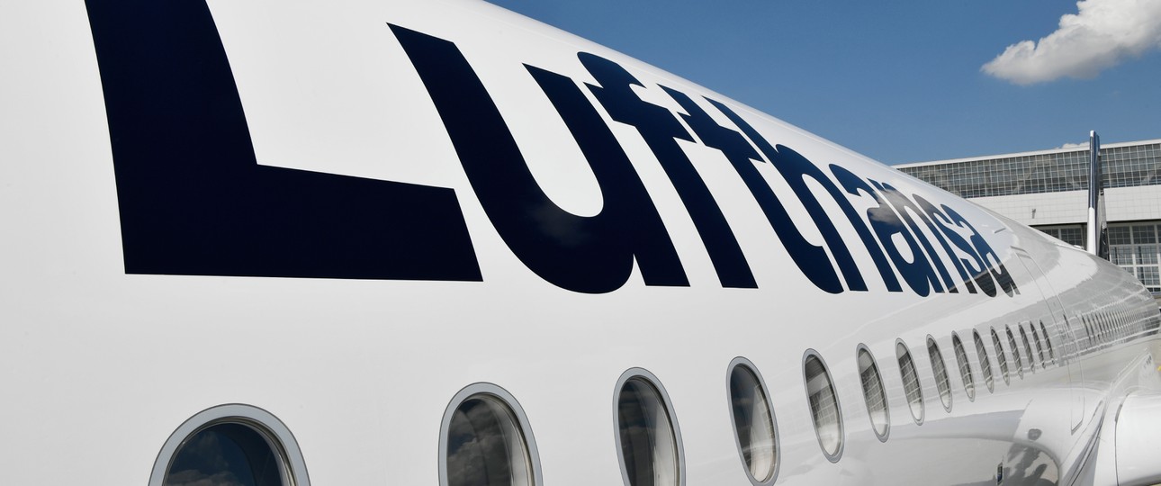 Ein Lufthansa-A350 (hier zu sehen in München): Ein anderer steht nun in Spanien.