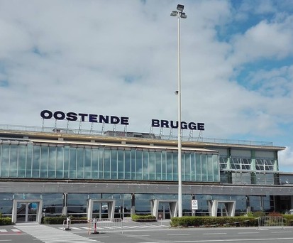 Das Terminal des Flughafens: Der Flughafenchef will mehr Frachtflüge nach China.