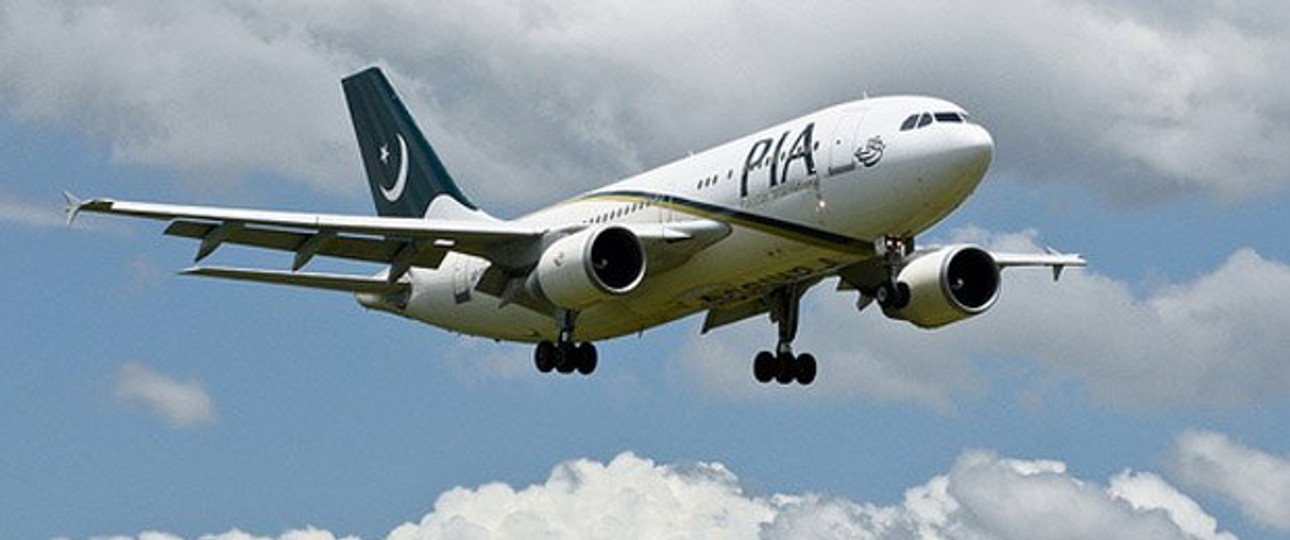 Airbus A310 von PIA: Ein solcher Flieger wurde kürzlich beschossen.