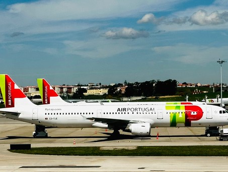 Airbus A320 von Tap in Lissabon: Es wird langsam enst mit dem Verkauf.