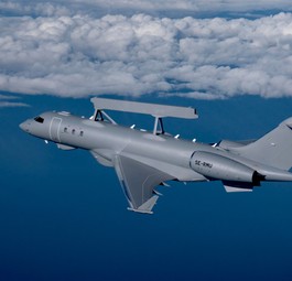 Saab Global Eye: Basis ist eine Bombardier Global 6000/6500.