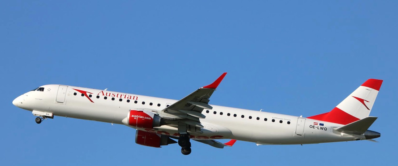 Embraer E195: Bald für Air Dolomiti im Einsatz. 