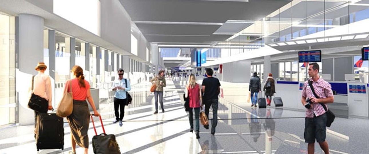 Das Delta-Terminal nach dem Umbau: Mehr Komfort.