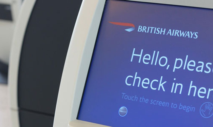 Check-In-Terminal von British Airways: Bald nicht mehr nötig?