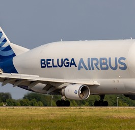 Airbus Beluga: Rettet einen Verwandten in Heathrow.