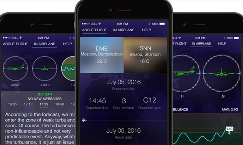 App Sky Guru: Schickt Hunderte von Nachrichten pro Flug.