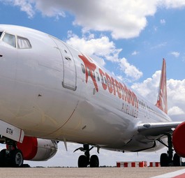 Die Boeing 737 mit dem Kennzeichen OM-GTH flog früher im Auftrag von Corendon: Kehrt für den Neustar von Go2Sky zurück.