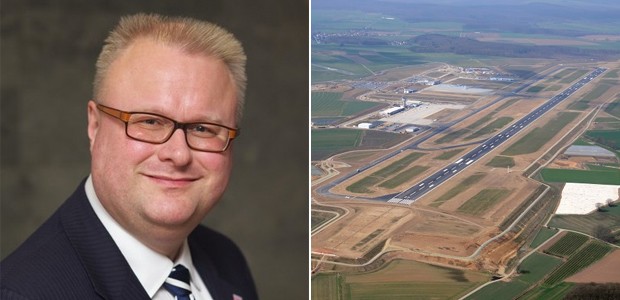 Aufsichtsrats-Vorsitzender und Finanzminister Thomas Schäfer: «In den kommenden Flugplänen neue interessante Flugverbindungen.»