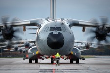 A400M Luftwaffe in Friedrichshafen