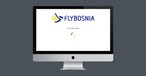 Webseite von Flybosnia: Noch im Aufbau.