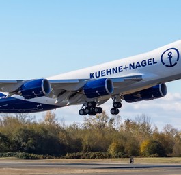 Wie die zweitletzte Boeing 747 wird sie von Atals Air für Kühne + Nagel betrieben werden.