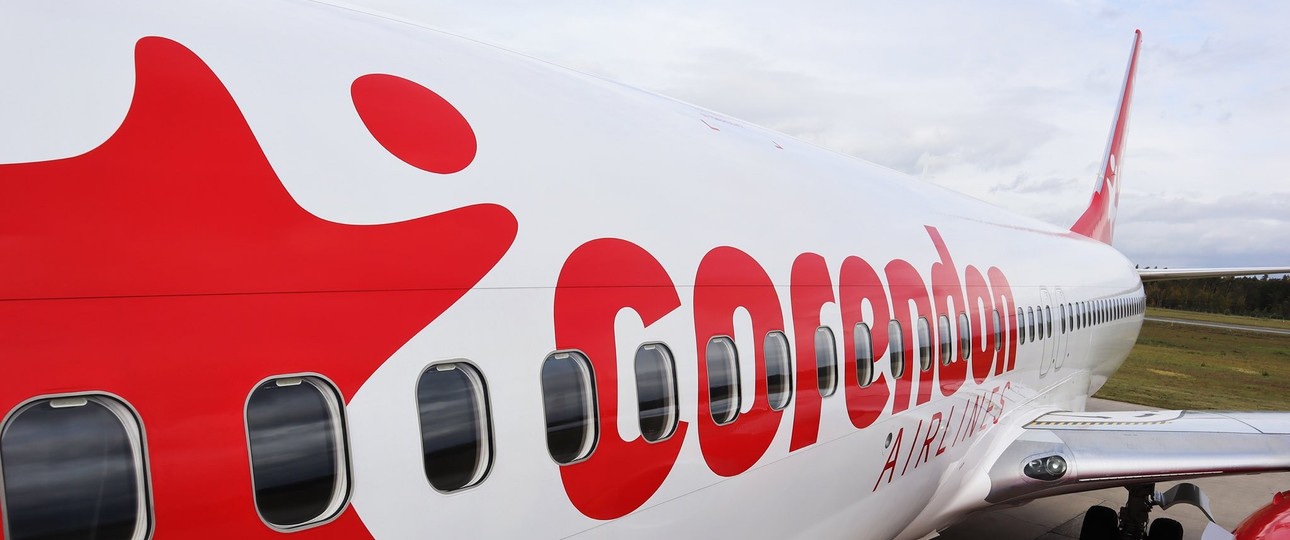 Flugzeug von Corendon: Eines erhält bald ein neues Design.