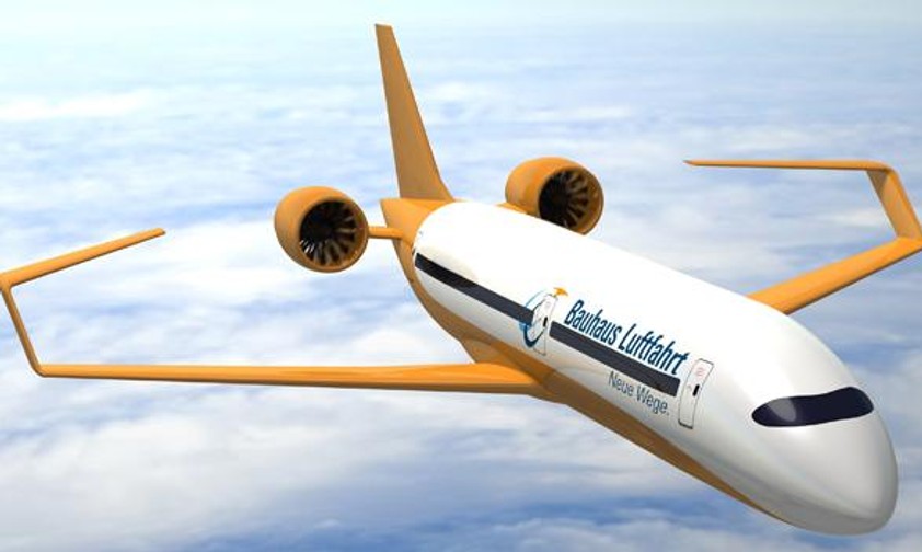 Der Ce-Liner wird 30 Tonnen mehr wiegen als ein Airbus A320. Deshalb braucht er mehr Auftrieb. Den bringt die speziell geformte Tragfläche, den die Forscher C-Wing nennen.
