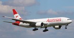 Boeing 777 von Austrian Airlines mit dem Kennzeichen OE-LPA: Technische Störung.