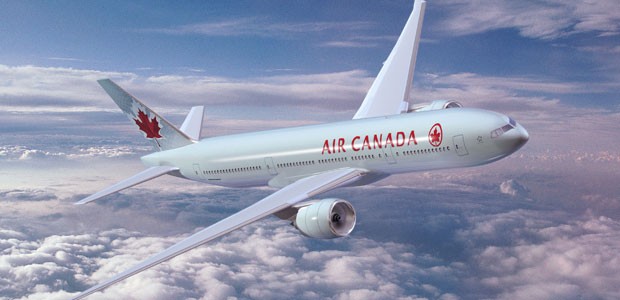 B777 von Air Canada: Wurde zum Rettungsflugzeug