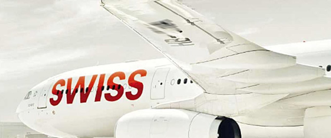 Airbus A330 der Swiss: Die Instrumente machten Probleme.