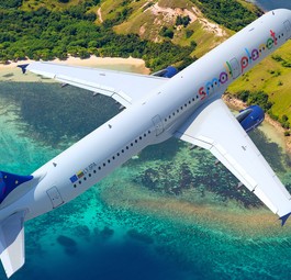 Flieger von Small Planet Airlines: Ausstehende Schulden.