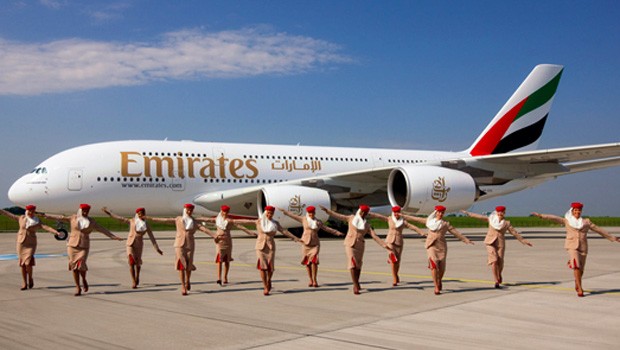 Platz 2: Kuwait - Dubai mit Emirates, 1:25 Stunden.