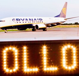 Ryanair-Jet am Flughafen Bremen: Nur noch bis Ende März 2027 dort zu sehen.