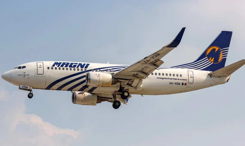 Boeing 737-700 von Magnicharters: Der Pilot eines Fluges war unzufrieden. 