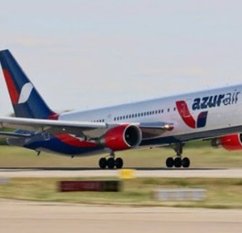 Boeing 767 von Azur Air: Start mit Schwierigkeiten.