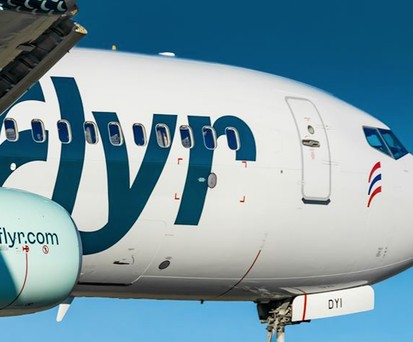 Boeing 737 von Flyr: Die Zukunft ist ungewiss.