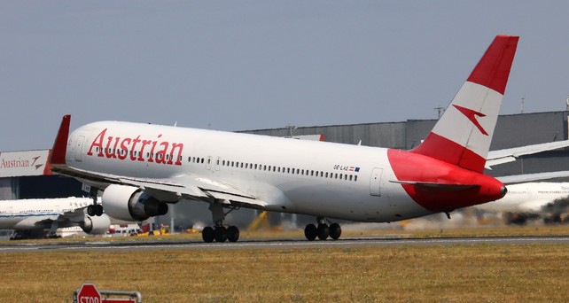 Boeing 767 von Austrian Airlines: Bald nicht mehr zu sehen.