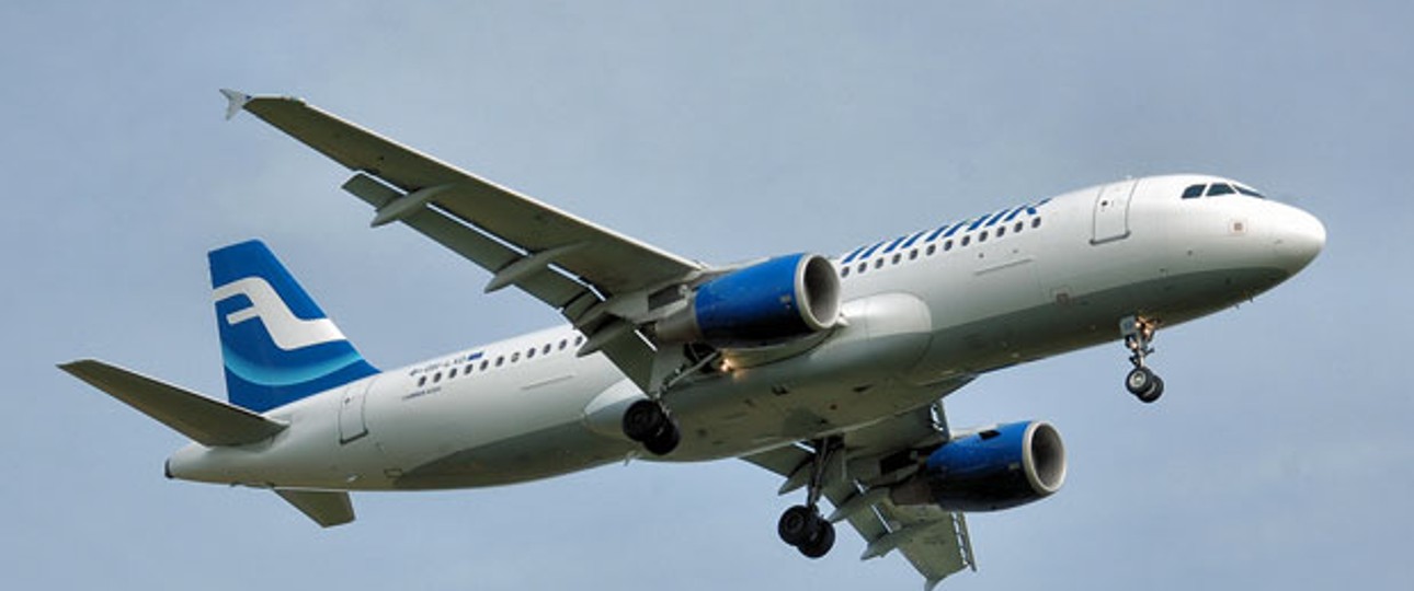 A320 von Finnair: Europäische Routen will man eventuell an einen Partner abgeben