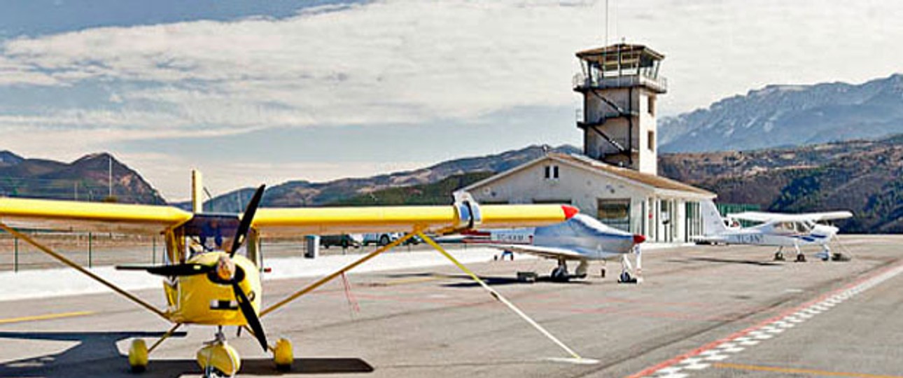 Der Flughafen La Seu d'Urgell: hier will Air Andorra landen.
