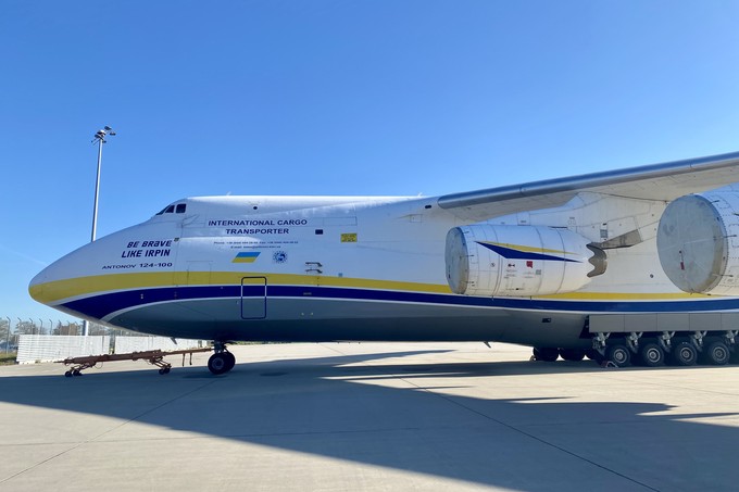 ... wurde vorher in der Ukraine jahrelang modernisiert.