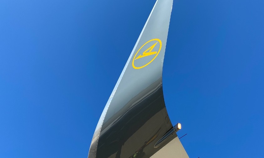 Winglet einer Maschine von Condor: Ohne Lufthansa-Zubringer.