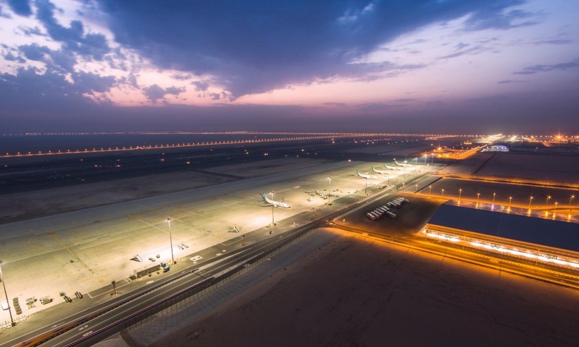 Flughafen Dubai World Central: Aktuell noch die Nummer zwei im Emirat.