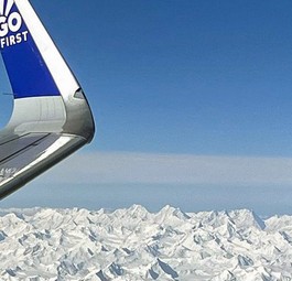 Winglet eines Airbus A320 Neo von Go First: Zu wenige Jets in der Luft.