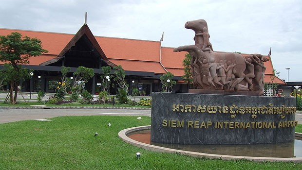 Platz 7: Kambodscha, 8,7 Prozent (Bild: Siem Reap International Airport).