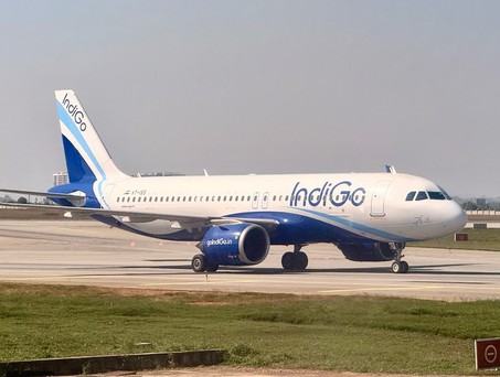 Airbus A320 von Indigo: Der Flugplan der Airline ist fast komplett zusammengebrochen.