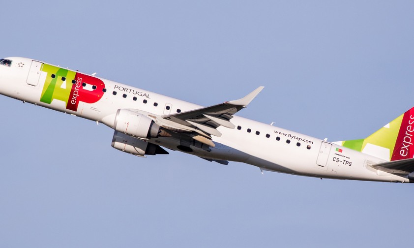 Embraer E190 von Tap: Nicht groß, nicht die neueste Generation.