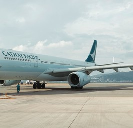 Airbus A330 von Cathay Pacific: Zwischen Chengdu und Hongkong im Einsatz.