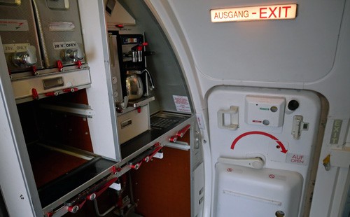 Die vordere Galley