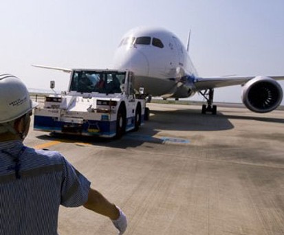 B787 von Boeing: Triebwerke sollen durchleuchtet werden.