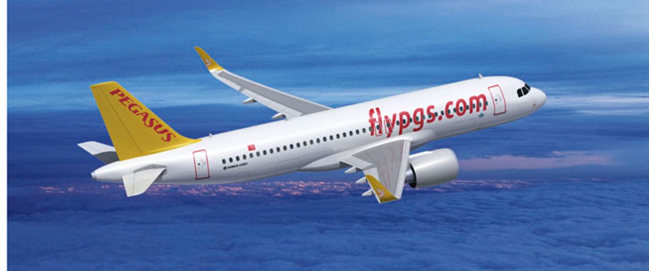 A320 Neo von Pegasus Airlines: Die Airline bietet ihre Flotte an.