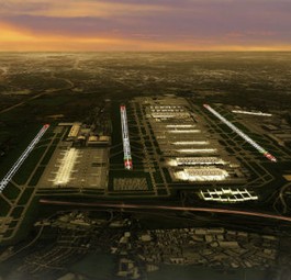 Eine neue Nordwest-Piste (links) wäre für jedes Flugzeug ansteuerbar und 3200 Meter lang.