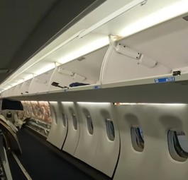 So wird ein Flugzeug mit Starlink-Internet ausgestattet
