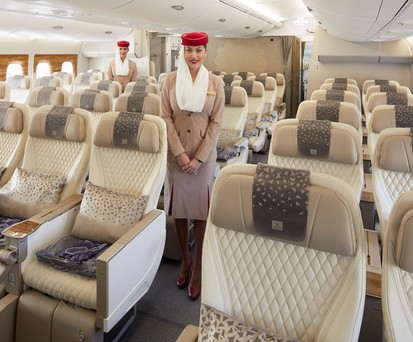 Premium Economy von Emirates: Offenbar ein Erfolg.
