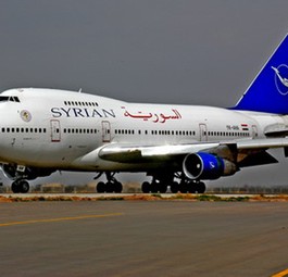 Rang 10: Syrian Air. 44,8 Punkte.