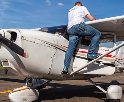 Flugvorbereitung: Die Berechnung des Schwerpunktes ist sehr wichtig.