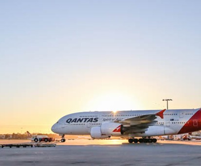A380 von Qantas: Ab Mitte 2019 mit mehr Sitzen.